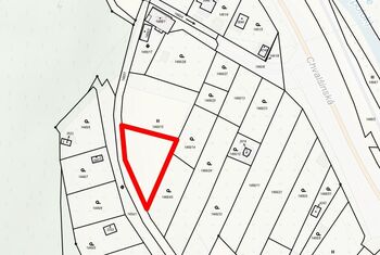 Prodej pozemku 1001 m², Český Krumlov