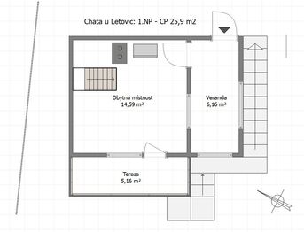 Prodej chaty / chalupy 37 m², Letovice