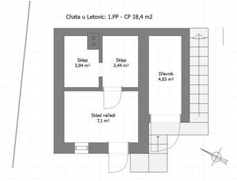 Prodej chaty / chalupy 37 m², Letovice