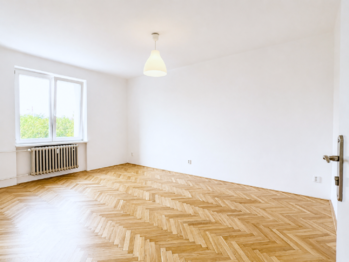 Obývák - Pronájem bytu 2+1 v osobním vlastnictví 52 m², Praha 10 - Vinohrady
