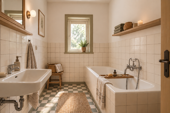 VIZUALIZACE - KOUPELNA - Prodej domu 145 m², Vavřinec