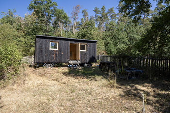 Maringotka - Prodej chaty / chalupy 50 m², Pyšely
