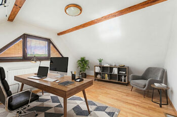 Pracovna - VIZUALIZACE - Prodej domu 189 m², Úvaly