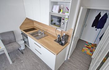 Prodej bytu 1+kk v osobním vlastnictví 21 m², Zlín