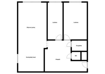 Prodej bytu 3+kk v družstevním vlastnictví 66 m², Praha 4 - Chodov