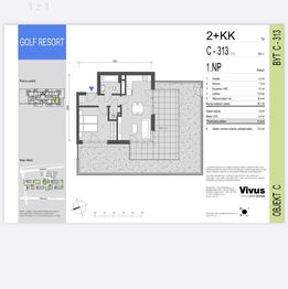 Pronájem bytu 2+kk v osobním vlastnictví 46 m², Praha 4 - Hodkovičky
