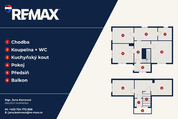 plánek domu - Prodej domu 160 m², Karlova Ves