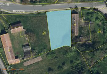 Prodej pozemku 1265 m², Hošťalovice