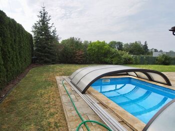 Zastřešený bazén - Prodej domu 126 m², Bystřice