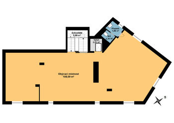 Prodej kancelářských prostor 333 m², Praha 5 - Košíře