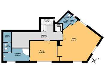 Prodej kancelářských prostor 333 m², Praha 5 - Košíře