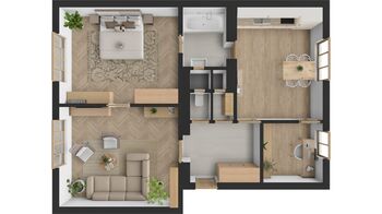 Pronájem bytu 3+kk v osobním vlastnictví 78 m², Hradec Králové