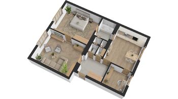 Pronájem bytu 3+kk v osobním vlastnictví 78 m², Hradec Králové