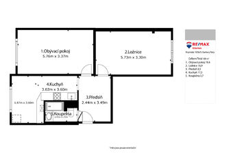 Prodej bytu 2+1 v osobním vlastnictví 64 m², Karlovy Vary