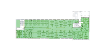 Pronájem kancelářských prostor 639 m², Ostrava