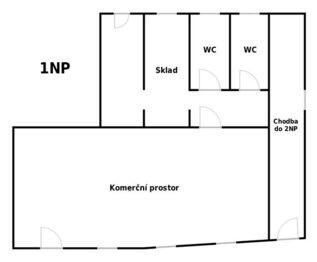Prodej nájemního (činžovního) domu 183 m², Děčín