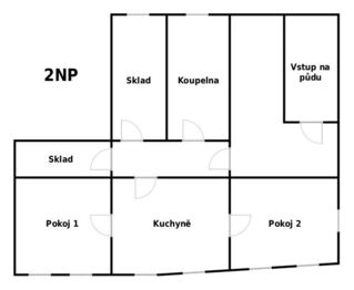 Prodej nájemního (činžovního) domu 183 m², Děčín
