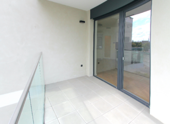 lodžie - Pronájem bytu 1+kk v osobním vlastnictví 34 m², Praha 10 - Strašnice