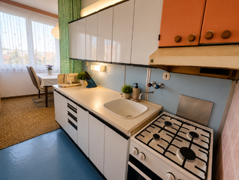 kuchyně - Prodej bytu 2+1 v osobním vlastnictví 62 m², České Budějovice