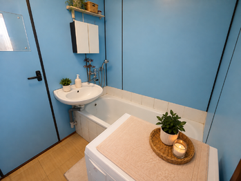 koupelna - Prodej bytu 2+1 v osobním vlastnictví 62 m², České Budějovice