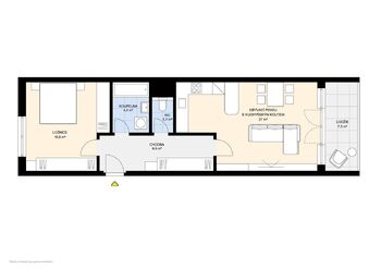 Prodej bytu 2+kk v osobním vlastnictví 60 m², Praha 10 - Strašnice