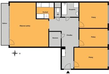 Pronájem bytu 4+kk v osobním vlastnictví 83 m², Říčany