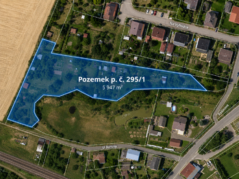 Prodej pozemku 5947 m², Přibyslav