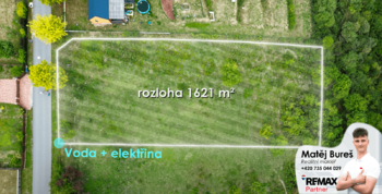 Prodej pozemku 1621 m², Zbečno