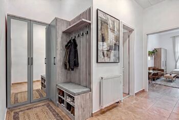 Chodba - vizualizace - Prodej bytu 1+1 v osobním vlastnictví 31 m², Praha 6 - Dejvice