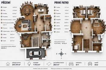 Prodej domu 347 m², Nová Role
