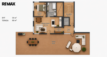 Pronájem bytu 2+kk v osobním vlastnictví 59 m², Praha 10 - Vinohrady