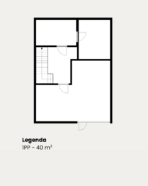 Půdorys - Prodej domu 130 m², Černilov