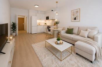 VZUALIZACE - Pronájem bytu 1+kk v osobním vlastnictví 38 m², Praha 9 - Vysočany