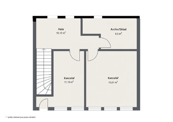 Pronájem kancelářských prostor 46 m², Kostelec nad Černými lesy