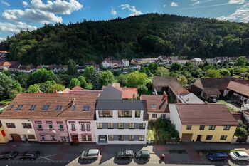 Rodinný / bytový dům Kuřim, Tyršova - Prodej nájemního (činžovního) domu 350 m², Kuřim