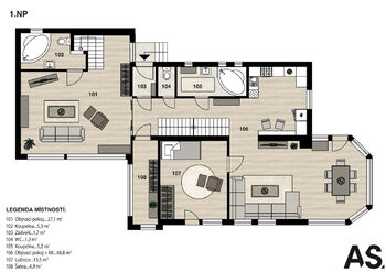 Prodej domu 256 m², Zvole