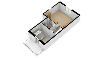 Pronájem bytu 2+kk v osobním vlastnictví 47 m², Plzeň