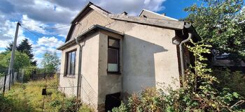 Pohled na dům ze zahrady - Prodej domu 75 m², Drahany