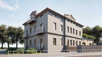 vizualizace stav budoucí - Prodej nájemního (činžovního) domu 939 m², Česká Kamenice