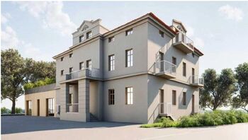vizualizace stav budoucí - Prodej nájemního (činžovního) domu 939 m², Česká Kamenice