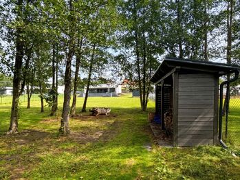 zahrada - parčík s osvětlením  - Prodej domu 118 m², Krupka