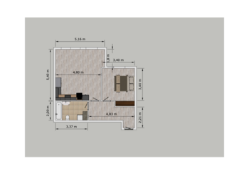 Pronájem bytu 2+kk v osobním vlastnictví 14304 m², Plzeň