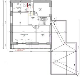 1. patro - Prodej domu 244 m², Praha 5 - Zbraslav