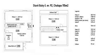 Prodej chaty / chalupy 115 m², Staré Buky
