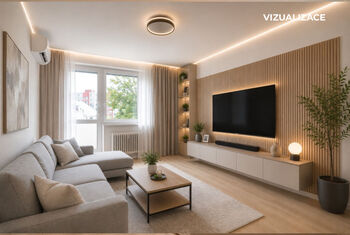 VIZUALIZACE - Prodej bytu 3+1 v osobním vlastnictví 71 m², Břeclav