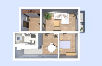 Prodej bytu 3+kk v osobním vlastnictví 74 m², Luhačovice