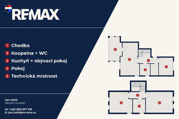 2D plánek - Prodej bytu 4+kk v osobním vlastnictví 94 m², Praha 9 - Horní Počernice