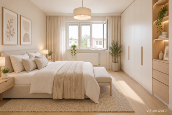 vizualizace - Prodej bytu 2+1 v družstevním vlastnictví 65 m², Prostějov