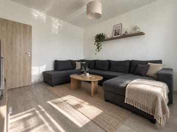 obývací pokoj  - Pronájem bytu 2+1 v osobním vlastnictví 50 m², České Budějovice