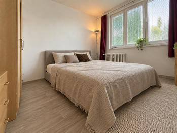 ložnice - Pronájem bytu 2+1 v osobním vlastnictví 50 m², České Budějovice